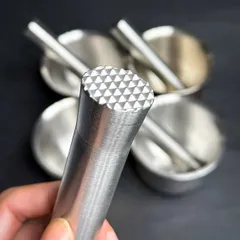 Cối Chày Inox mini Keller - Bộ Dụng Cụ Nhà Bếp Tiện Lợi, Đẹp Mắt, Chống Dính, Dễ Vệ Sinh, Bền Bỉ, Siêu Trendy