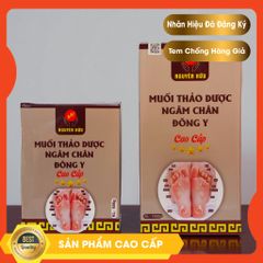 Muối Ngâm Chân Thảo Dược Đông Y Cao Cấp Nguyên Hữu - Giảm Đau, Thải Độc, Thư Giãn, Hỗ Trợ Sức Khỏe Chân