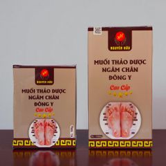 Muối Ngâm Chân Thảo Dược Đông Y Cao Cấp Nguyên Hữu - Giảm Đau, Thải Độc, Thư Giãn, Hỗ Trợ Sức Khỏe Chân