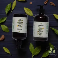 Dầu Gội Thảo Dược Hà Thủ Ô Lam Mộc | Organic Shampoo Không Silicone & Paraben, Kích Thích Mọc Tóc, Giảm Rụng & Dưỡng Mượt Tóc