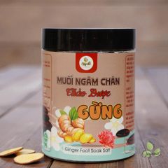 Muối Ngâm Chân Thảo Dược Gừng Lam Mộc - Thải Độc, Thư Giãn, Giảm Đau Nhức Xương Khớp Từ Thiên Nhiên, Hỗ Trợ Sức Khỏe Da