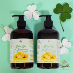 Combo Dầu Gội Thảo Dược Sả Chanh & Dầu Xả Sữa Dừa Lam Mộc - Chăm Sóc Tóc Mềm Mượt, Khỏe Mạnh, An Toàn Cho Mọi Loại Tóc