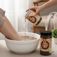 Muối Ngâm Chân Thảo Dược Lam Mộc - Giảm Đau Nhức Xương Khớp, Thư Giãn, Thải Độc, 100% Từ Thiên Nhiên, Sản Phẩm Việt Nam