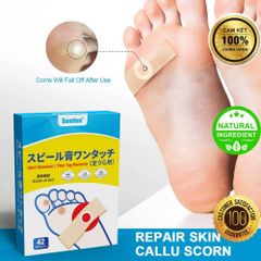 Miếng Dán Mụn Cóc Nhật Bản 42 Miếng - Wart Remover Từ Thảo Mộc, Hiệu Quả An Toàn, Giúp Loại Bỏ Mụn Cóc, Nốt Ruồi, Mụn Thịt Tại Nhà