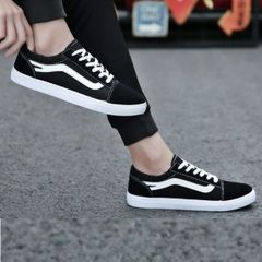 Giày Nam SNEAKER Da Lộn G5 Đen Dây Trắng - Thể Thao, Công Trường, Hàng Chính Hãng, Ảnh Thật, Các Size Có Sẵn