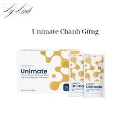 Tách Lẻ Unimate Vị Chanh Gừng - Giảm Cân, Thanh Nhiệt, Thải Độc, Tăng Cường Tập Trung, Giảm Căng Thẳng 15 Gói Unicity