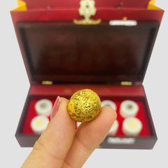 An Cung Ngưu Hoàng Hoàn Hansusam Uhwangcheongsimwon Hàn Quốc 10 Viên - Giúp Bồi Bổ Sức Khỏe và Phòng Chống Tai Biến