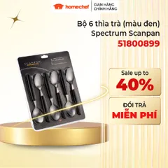 Bộ Thìa Inox Scanpan Spectrum 6 Màu Cao Cấp - An Toàn, Thiết Kế Gọn Nhẹ, Đan Mạch - Phụ Kiện Nhà Bếp Thông Minh