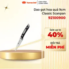 Dao thái gọt hoa quả đa năng Scanpan 9cm - Thép không gỉ cao cấp, thiết kế hiện đại cho bếp gia đình - Lựa chọn hoàn hảo cho đầu bếp