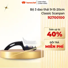 Dụng cụ mài dao 3 bước Scanpan Classic 92700100 - Đá mài gốm, đế cao su chống trượt - Giữ cho dao luôn sắc bén trong bếp
