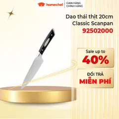 Dao Thái Thịt Scanpan Classic 20cm - Đa Năng Thép Không Gỉ Cao Cấp Cho Đầu Bếp, Cắt Thái Rau Củ Quả Thoải Mái