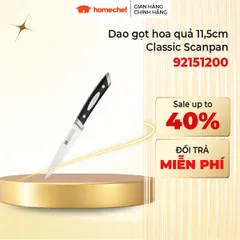 Dao Cắt Thái & Gọt Hoa Quả Scanpan Classic 11.5cm - Thép Không Gỉ Cao Cấp, Chất Lượng Đan Mạch, Dùng Cho Đầu Bếp Chuyên Nghiệp