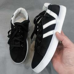 Giày Thể Thao Nam Mã 034 Đen Dây Đen - Sneakers Thời Trang, Kiểu Dáng Trẻ Trung, Dễ Phối Đồ, Hot Trend cho Dịp Hàng Ngày