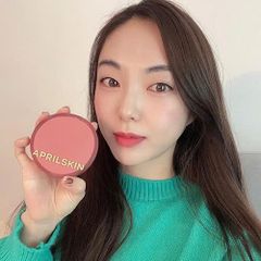 Phấn Nước Aprilskin Hero Cushion SPF50+ PA ++++ 12g - Trang Điểm Dưỡng Ẩm, Che Phủ Khuyết Điểm, Sản Phẩm Hàn Quốc Tươi Mới