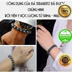 Vòng Tay Y Học Lượng Tử Terahertz - Điều Hòa Huyết Áp, Phòng Chống Tai Biến, Hỗ Trợ Giấc Ngủ Ngon, Sức Khỏe Tim Mạch