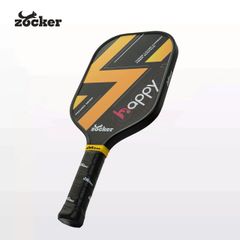 Vợt Pickleball Zocker Happy HP1 Standard Thunder - Thiết Kế Thời Trang Trẻ Trung, Chất Liệu Carbon Fiber, Dành Cho Người Mới Dùng