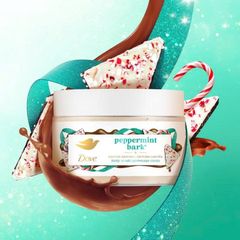 Tẩy Da Chết Dove Peppermint Bark Hương Socola Bạc Hà 298g - Dưỡng Ẩm, Làm Mềm Da, Chăm Sóc Da Dịu Nhẹ, Edition Giới Hạn