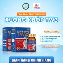 XƯƠNG KHỚP TW3 - Hỗ Trợ Giảm Đau Nhức, Tăng Cường Khí Huyết, Bổ Can Thận, Hộp 30 Viên Chính Hãng