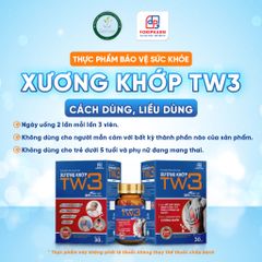 XƯƠNG KHỚP TW3 - Hỗ Trợ Giảm Đau Nhức, Tăng Cường Khí Huyết, Bổ Can Thận, Hộp 30 Viên Chính Hãng