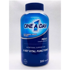 Viên uống vitamin tổng hợp One A Day Men’s 300 viên - Hỗ trợ sức khỏe và năng lượng cho nam giới