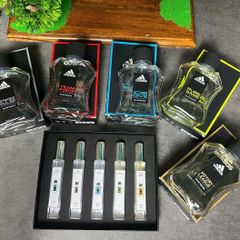 Bộ Nước Hoa Mini Adidas Cho Nam - Combo 5 Chai Dynamic Pulse, Team Force, Ice Dive, Pure Game, Victory League - Hương Thơm Độc Đáo