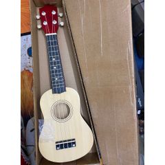 Đàn Ukulele Gỗ Mini - Nhạc Cụ Du Lịch 50cm, Thiết Kế Nhỏ Gọn, Dây Cước Chất Lượng, Quà Tặng Âm Nhạc Thú Vị