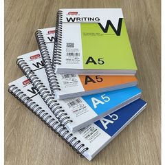 Sổ Lò Xo A5/A6 200 Trang - Tập Học Sinh 100/200 Trang Thiết Kế Ngẫu Nhiên, Ghi Chép Tiện Lợi