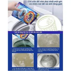 Bột tẩy lồng máy giặt Sandokkaebi 450g - Giải pháp diệt khuẩn và cặn bẩn máy giặt, hương thơm dễ chịu, nhập khẩu Hàn Quốc