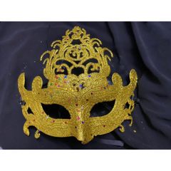 Mặt Nạ Thời Trang Dễ Thương Cho Nam Nữ - Mặt Nạ Nhựa Dẻo Rắc Kim Tuyến, Phụ Kiện Thời Trang Cá Tính Cho Học Sinh và Người Lớn