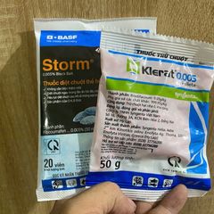 Combo Thuốc Diệt Chuột Storm & Kalerat Nhập Khẩu Dạng Viên Nén (Không Cần Mồi) - Hiệu Quả Nhanh Chóng, Tiện Lợi Cho Ngôi Nhà sạch sẽ