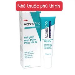 Gel Bôi Hỗ Trợ Giảm Mụn & Thâm Asnes Pro - Giúp Làm Dịu Vết Mụn Sưng Đỏ, Phục Hồi Làn Da Tươi Sáng, Hàng Date Mới