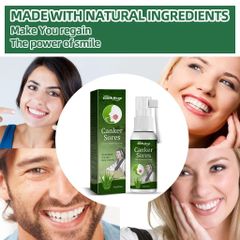 Chai Xịt Nhiệt Miệng Thảo Mộc - Giảm Đau, Ngăn Ngừa Lở Miệng và Loét Miệng - Kháng Khuẩn Tự Nhiên An Toàn cho Răng Miệng