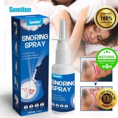 Chai Xịt Ngáy Ngủ Thảo Mộc 100% Tự Nhiên - Giải Pháp Hiệu Quả Giảm Ngáy, Hỗ Trợ Ngủ Sâu và Thoải Mái Mỗi Đêm