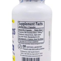 Viên Uống Trắng Da Ivory Caps 1500mg - Tái Tạo Da Sáng Khỏe Từ Bên Trong, Hỗ Trợ Ngăn Ngừa Lão Hóa, Mỹ 60 Viên
