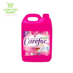 Nước Giặt Dưỡng Vải Carefor Hương Hoa Hồng 5L - Chống Nhăn Hiệu Quả, An Toàn Cho Da Nhạy Cảm, Giặt Sạch Vết Bẩn Cứng Đầu