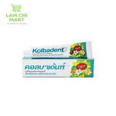 Kem Đánh Răng Thảo Dược Kolbadent - Chiết Xuất Từ Thiên Nhiên, Bảo Vệ Nướu 24h, An Toàn Không Chất Bảo Quản, Xuất Xứ Thái Lan