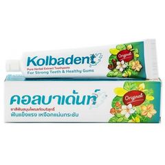 Kem Đánh Răng Thảo Dược Kolbadent - Chiết Xuất Từ Thiên Nhiên, Bảo Vệ Nướu 24h, An Toàn Không Chất Bảo Quản, Xuất Xứ Thái Lan