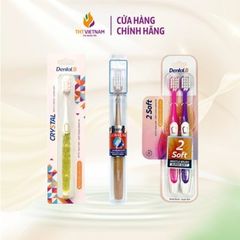 Combo 2 Bàn Chải Đánh Răng Dental B Cao Cấp Siêu Mềm - Chống Viêm Lợi, Sạch Mảng Bám, Hơi Thở Thơm Mát