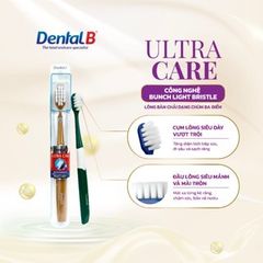 Combo 2 Bàn Chải Đánh Răng Dental B Cao Cấp Siêu Mềm - Chống Viêm Lợi, Sạch Mảng Bám, Hơi Thở Thơm Mát