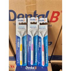 Dụng Cụ Cạo Lưỡi Dental B Smile Up - Combo 2 Chiếc Giúp Vệ Sinh Răng Miệng Hiệu Quả và Đơn Giản