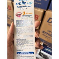 Dụng Cụ Cạo Lưỡi Dental B Smile Up - Combo 2 Chiếc Giúp Vệ Sinh Răng Miệng Hiệu Quả và Đơn Giản