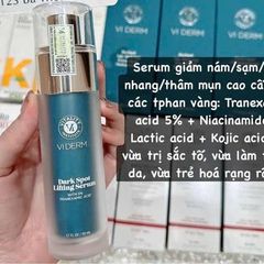 Tinh Chất Vi Derm Dark Spot Lifting Serum 50ml - Giảm Thâm Nám, Trẻ Hóa, Làm Đều Màu Da Cho Da Mịn Màng, Tươi Sáng