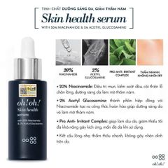 Serum Oh!Oh! 20% Niacinamide 30ml - Serum Làm Sáng Da và Thu Nhỏ Lỗ Chân Lông, Giúp Làn Da Khỏe Mạnh, Mịn Màng