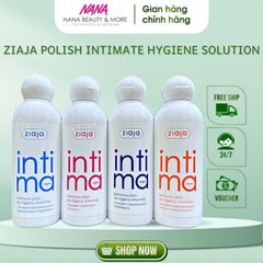 Dung Dịch Vệ Sinh Ziaja Intima 200ML - Chống Viêm, Dưỡng Ẩm, An Toàn Cho Vùng Nhạy Cảm, Sản Phẩm Phụ Nữ Chính Hãng