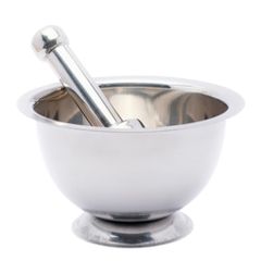 Bộ Cối Chày Inox Giã Cua Bằng Ngang - Dụng Cụ Nhà Bếp Chất Lượng Cao, Kích Thước 18cm, Sản Phẩm Chính Hãng AP (TV1453)