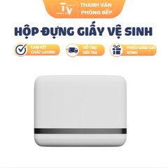 Hộp Đựng Giấy Vệ Sinh Treo Tường Cao Cấp TVKITCHEN - Thiết Kế Hiện Đại, Chất Liệu Nhựa ABS - Phụ Kiện Nhà Bếp Thông Minh (TV1379)