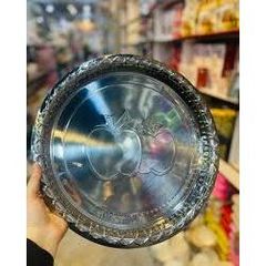 Mâm Đựng Đồ Ăn Inox Cao Cấp 50x26x13cm - Mẫu Hoa Văn Đẹp, Dụng Cụ Nhà Bếp Chất Lượng từ TVKITCHEN TV1280)
