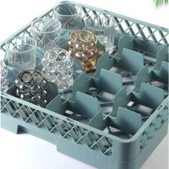 Khay Rack đựng ly, cốc nhiều ngăn chất liệu nhựa PP (TV1385)