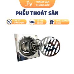Phễu thoát sàn inox cao cấp chống mùi hôi & côn trùng - Đồ gia dụng nhà bếp tiện ích (TV1229)