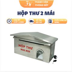 Hộp thư 2 mái nhiều màu sắc (TV1327)